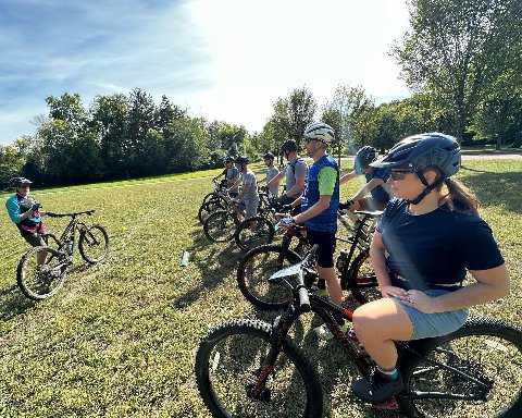 Our Day 2 Skills Clinic was full! And we had a great time adding skills and tools to our mountain biking toolboxes 🧰 Sometimes slowing…